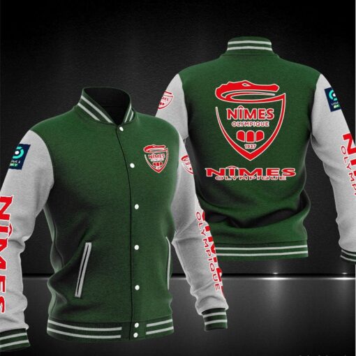 Veste Teddy Nîmes Olympique – Image 7