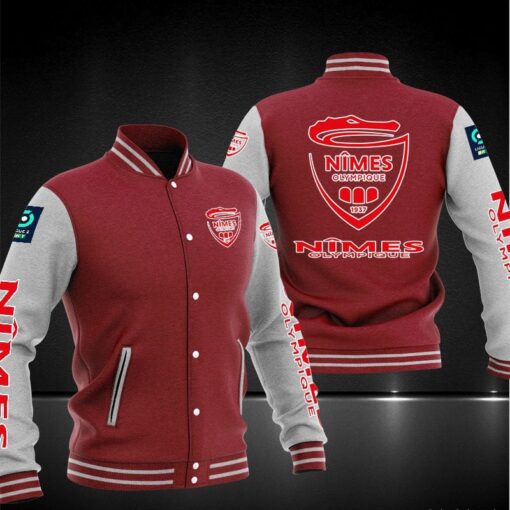 Veste Teddy Nîmes Olympique – Image 4