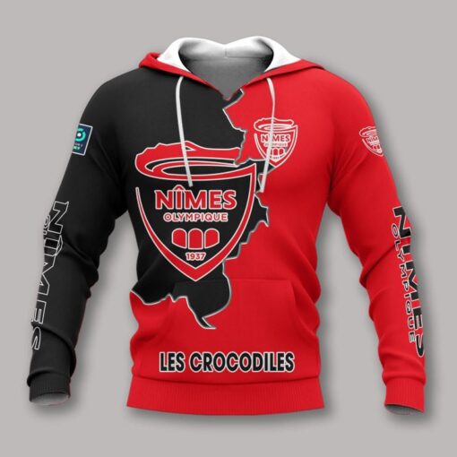 Sweat à capuche Nîmes Olympique