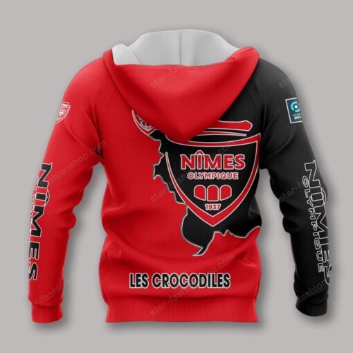 Sweat à capuche Nîmes Olympique – Image 2