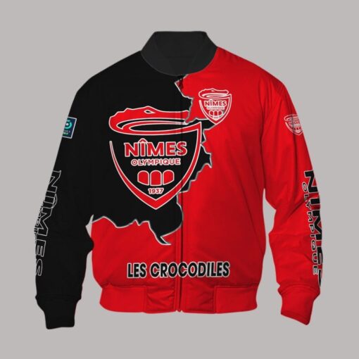 Blouson bomber Nîmes Olympique