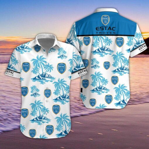 Chemise hawaïenne ESTAC Troyes