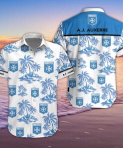 Chemise hawaïenne AJ Auxerre