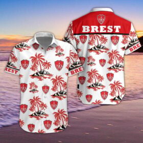 Chemise hawaïenne Stade Brestois 29
