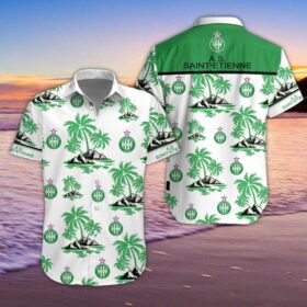 Chemise hawaïenne AS Saint-Étienne