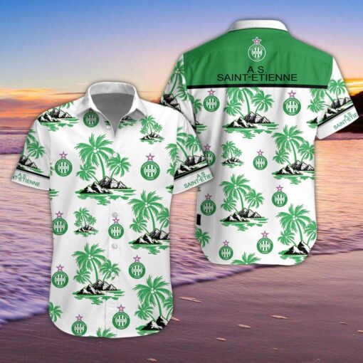 Chemise hawaïenne AS Saint-Étienne