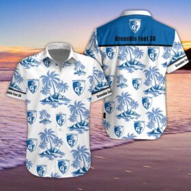Chemise hawaïenne Grenoble Foot 38