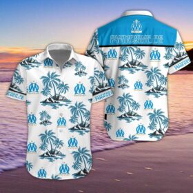 Chemise hawaïenne Olympique de Marseille