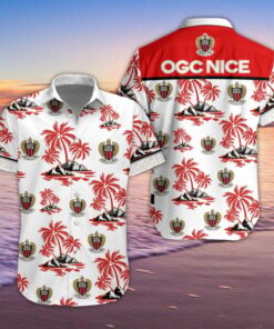 Chemise hawaïenne OGC Nice