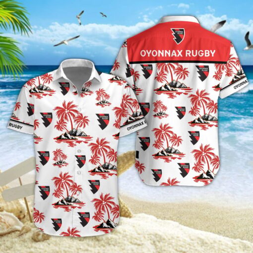 Chemise hawaïenne Oyonnax Rugby