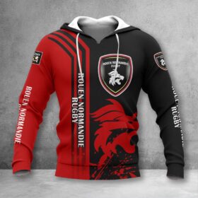 Sweat à capuche Rouen Normandie Rugby