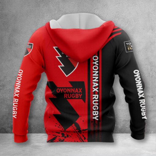 Sweat à capuche Oyonnax Rugby – Image 3