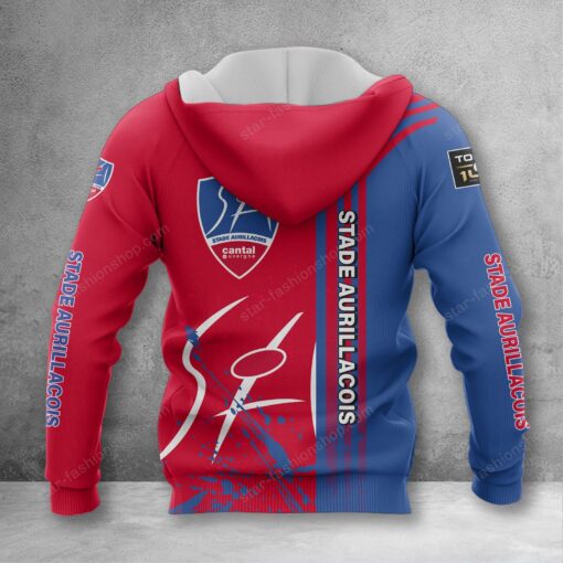 Sweat à capuche Stade Aurillacois Cantal Auvergne – Image 3