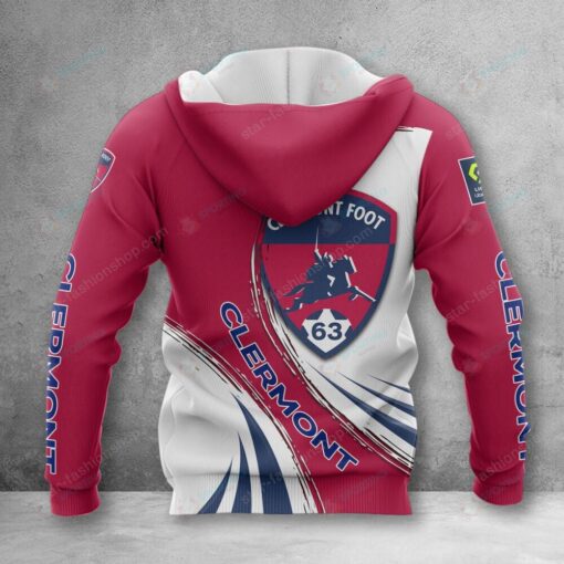 Sweat à capuche Clermont Foot Auvergne 63 – Image 2