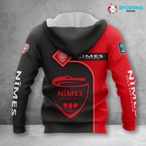 Sweat à capuche Nîmes Olympique – Image 2