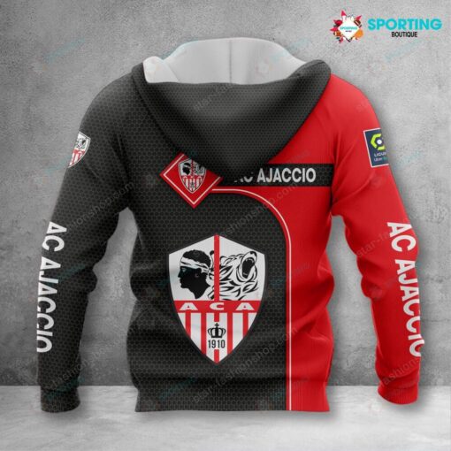 Sweat à capuche AC Ajaccio – Image 2