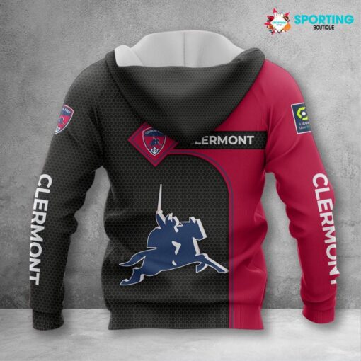 Sweat à capuche Clermont Foot Auvergne 63 – Image 2