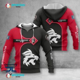 Sweat à capuche Rouen Normandie Rugby