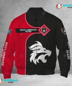 Blouson bomber Rouen Normandie Rugby