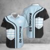 Chemise hawaïenne Racing 92