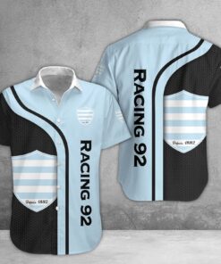 Chemise hawaïenne Racing 92