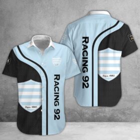 Chemise hawaïenne Racing 92