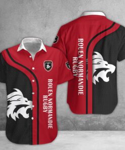 Chemise hawaïenne Rouen Normandie Rugby