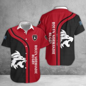 Chemise hawaïenne Rouen Normandie Rugby