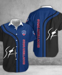 Chemise hawaïenne Stade Aurillacois Cantal Auvergne