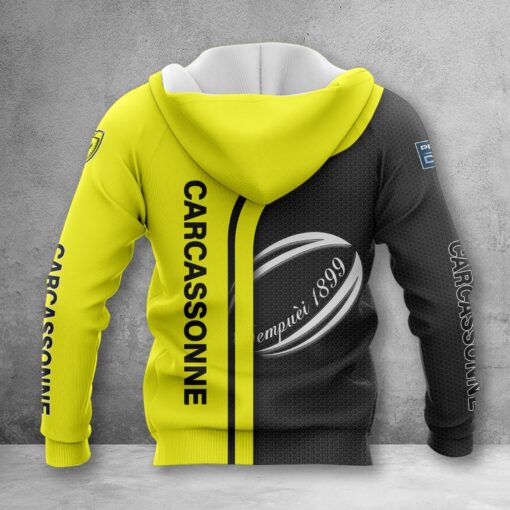 Sweat à capuche US Carcassonne – Image 3