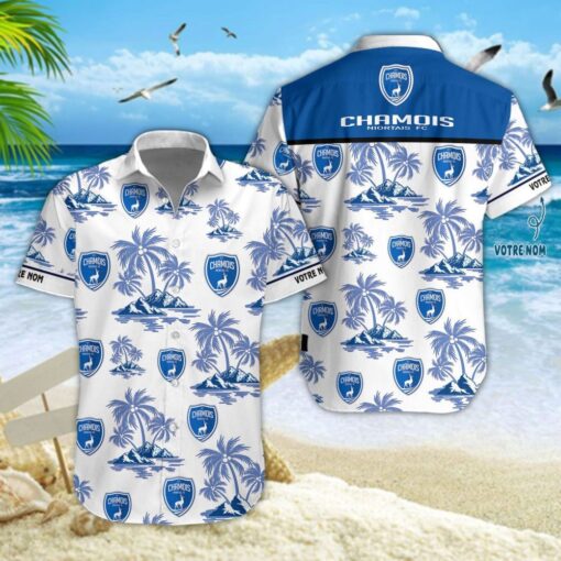 Chemise hawaïenne Chamois Niortais FC