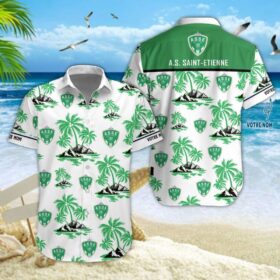 Chemise hawaïenne AS Saint-Étienne