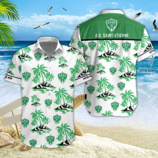 Chemise hawaïenne AS Saint-Étienne
