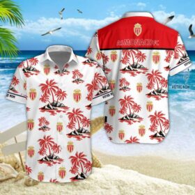 Chemise hawaïenne AS Monaco
