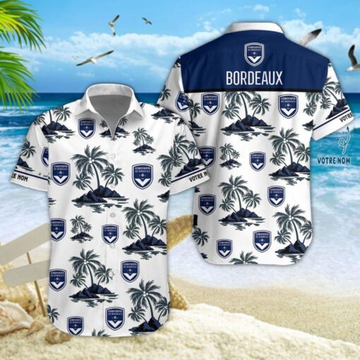 Chemise hawaïenne Girondins de Bordeaux