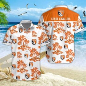 Chemise hawaïenne Stade Lavallois MFC
