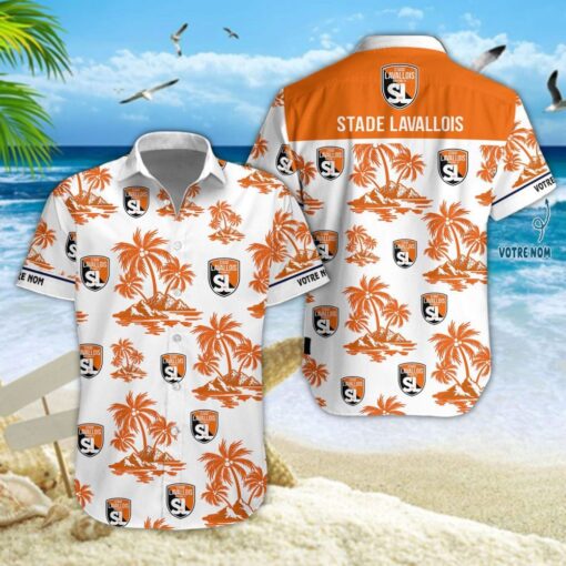 Chemise hawaïenne Stade Lavallois MFC