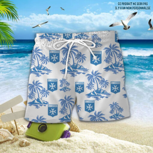 Chemise hawaïenne AJ Auxerre – Image 2