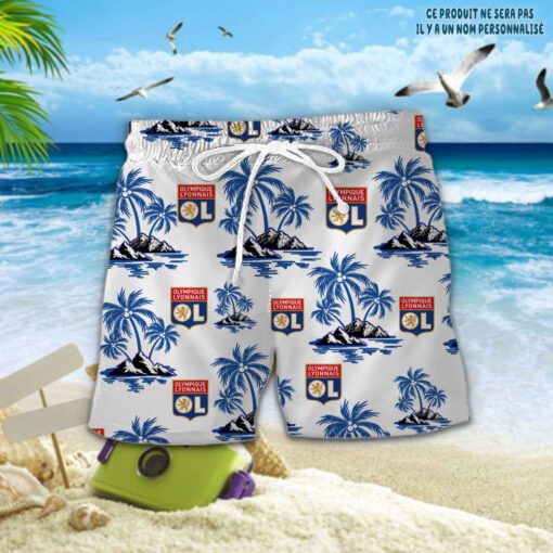 Chemise hawaïenne Olympique Lyonnais – Image 2