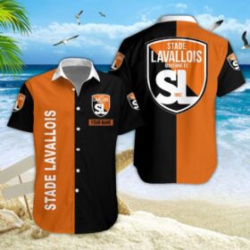 Chemise hawaïenne Stade Lavallois MFC