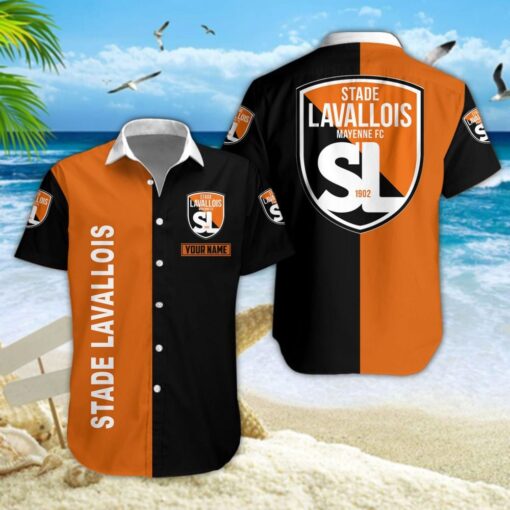 Chemise hawaïenne Stade Lavallois MFC