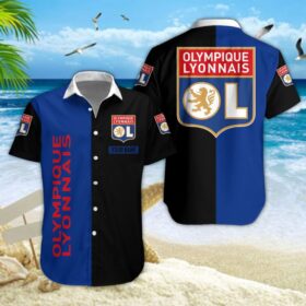 Chemise hawaïenne Olympique Lyonnais