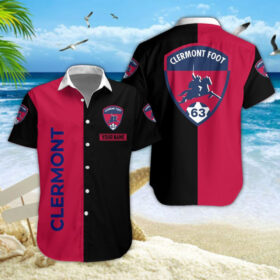 Chemise hawaïenne Clermont Foot 63
