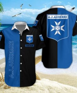 Chemise hawaïenne AJ Auxerre