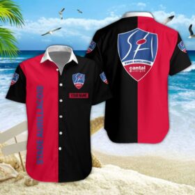 Chemise hawaïenne Stade Aurillacois Cantal Auvergne