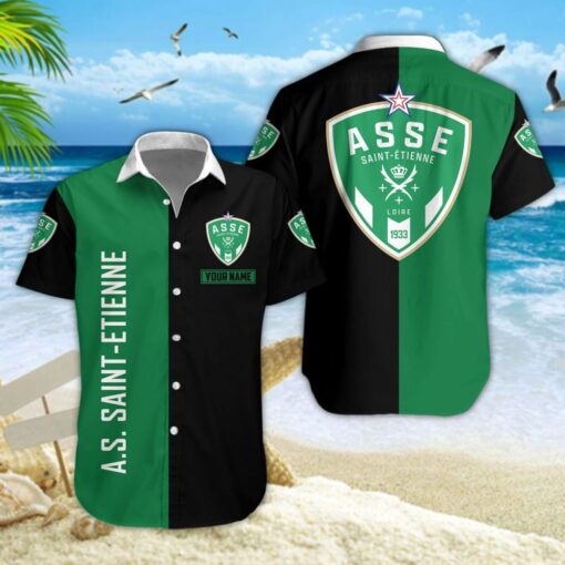 Chemise hawaïenne AS Saint-Étienne