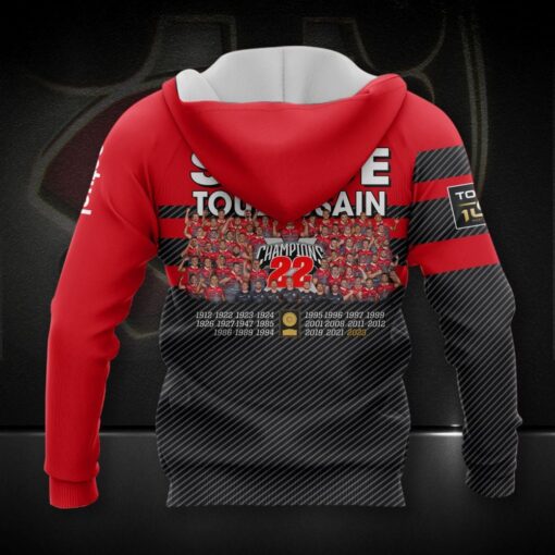 Sweat à capuche Stade Toulousain Champion de France 2022/23 – Image 3