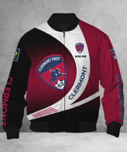 Blouson bomber Clermont Foot Auvergne 63