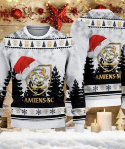 Pull de Noël moche Amiens SC – Ugly Christmas Sweater