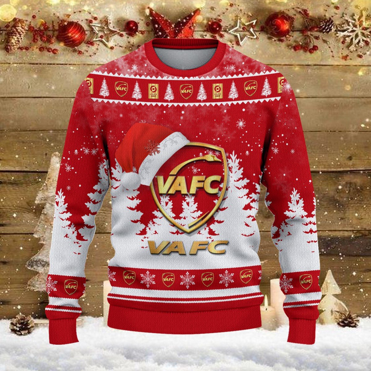 Pull de Noël moche Valenciennes FC – Ugly Christmas Sweater – Image 2